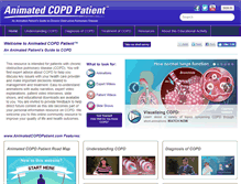 Tablet Screenshot of animatedcopdpatient.com